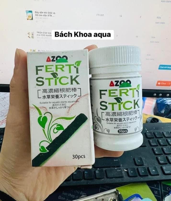 Phân nhét cao cấp Azoo Ferti-Stick dạng que cung cấp dinh dưỡng cho cây
